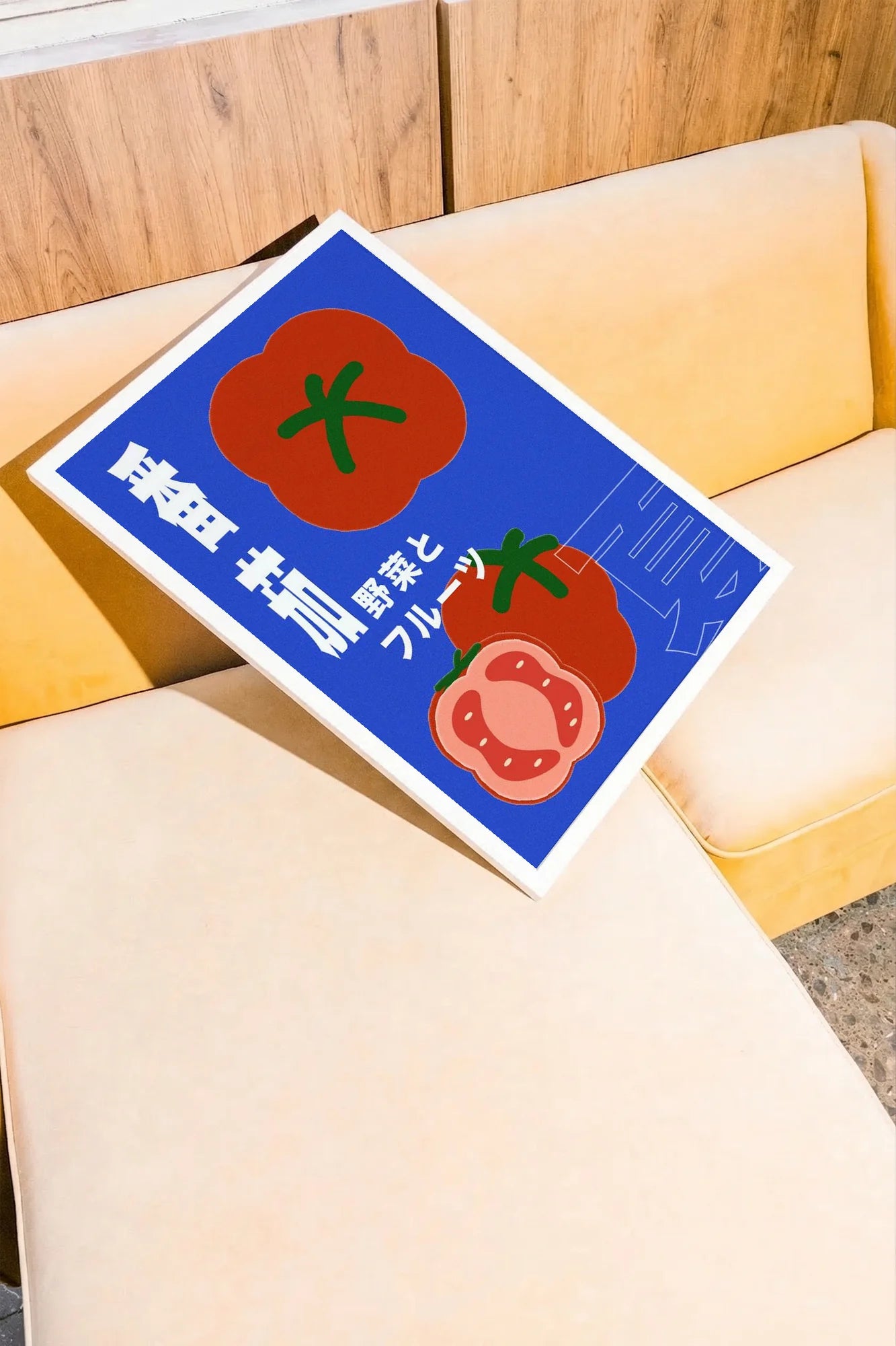 Sunset Tomato - sofajaune