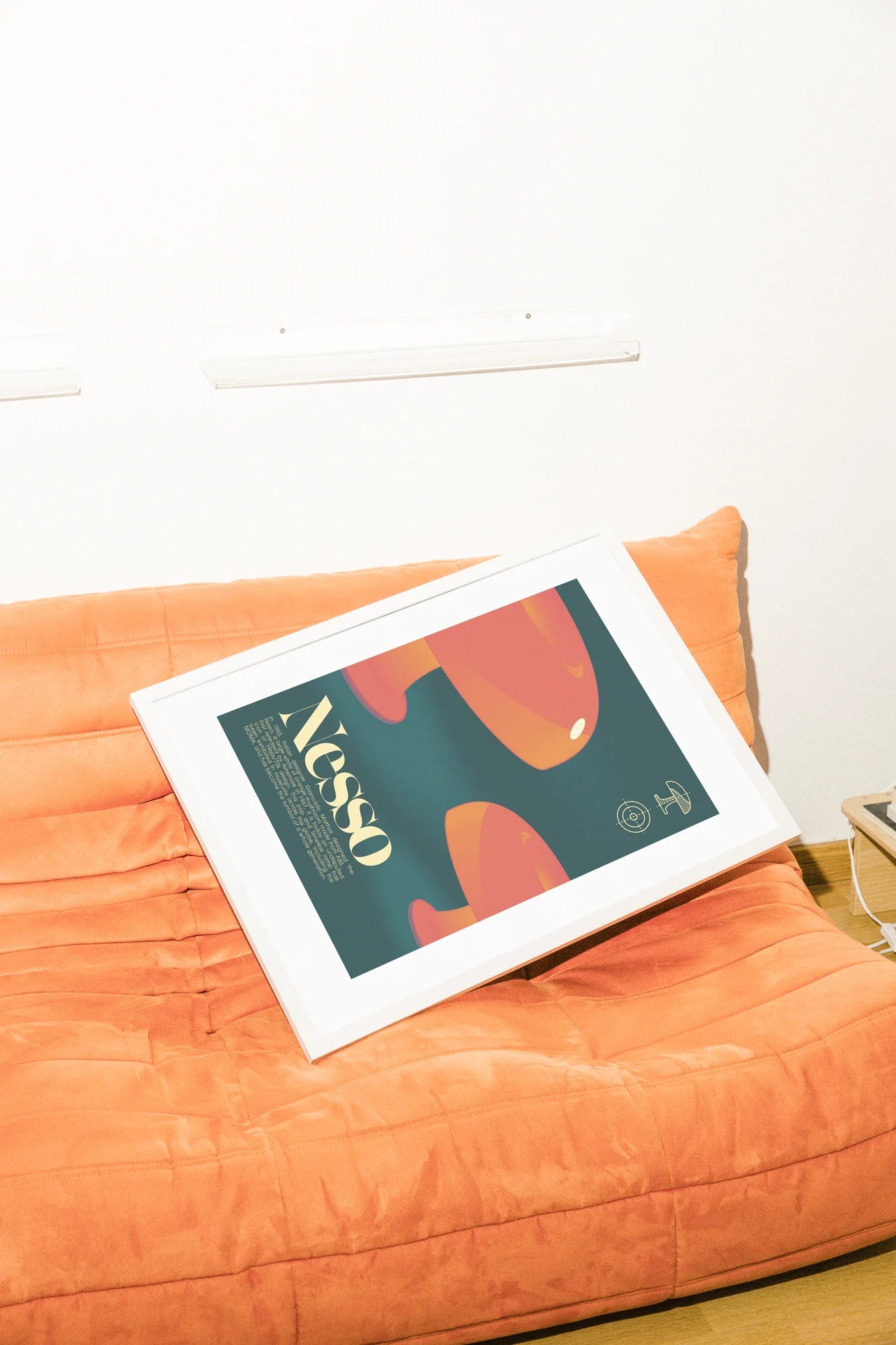 Geometric Red Mushrooms