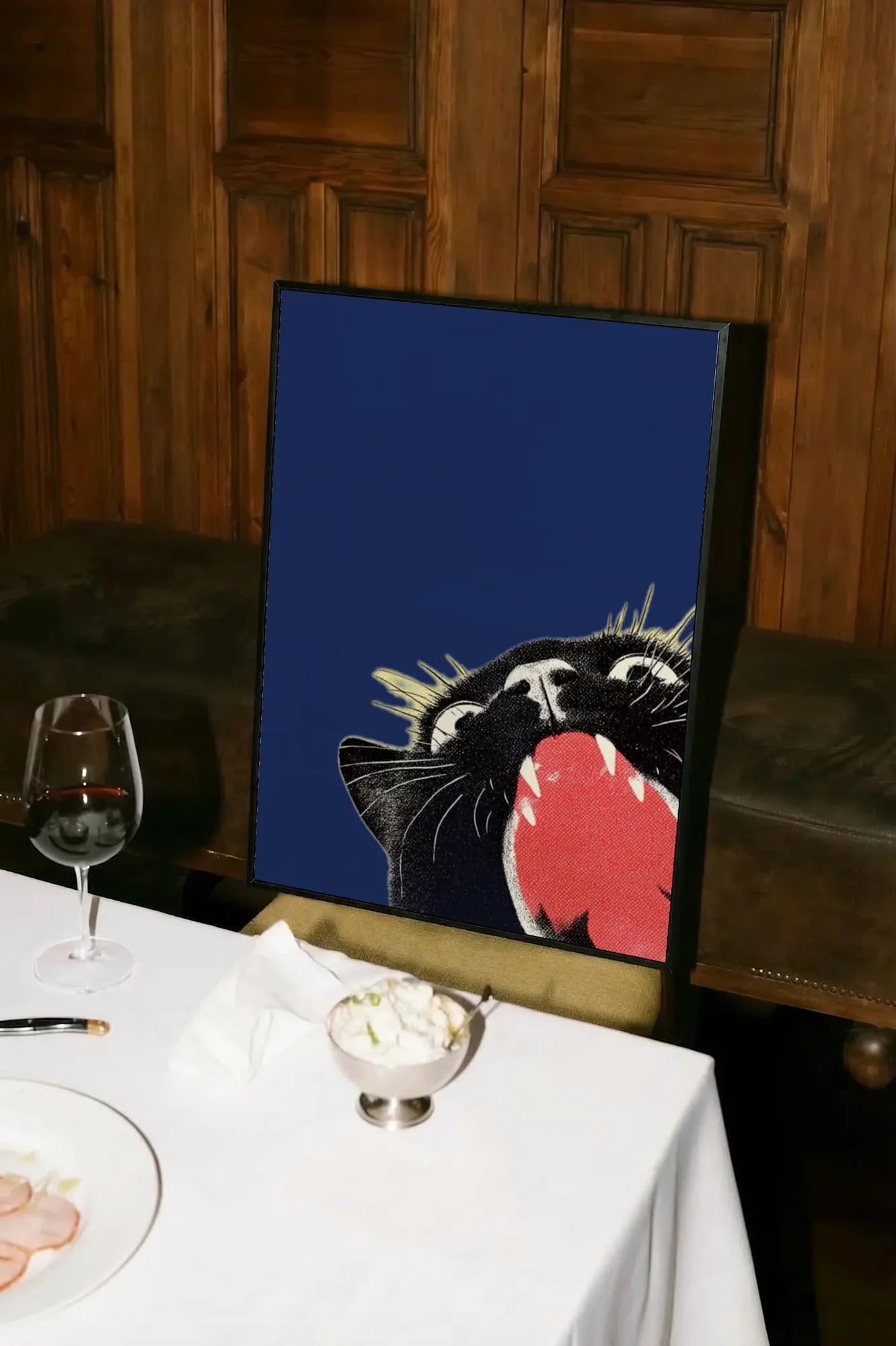 Red-Mouthed Ink Cat - atarestotable