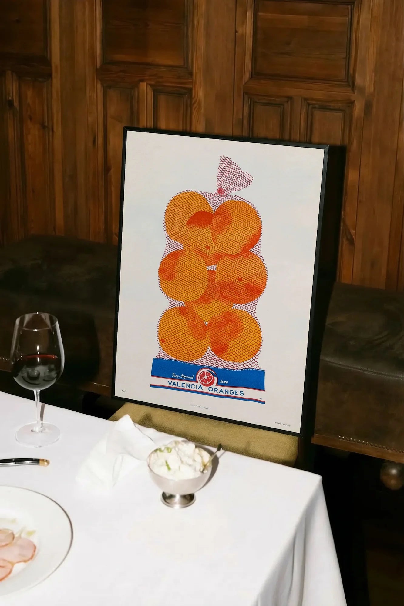 Orange Grid - atarestotable