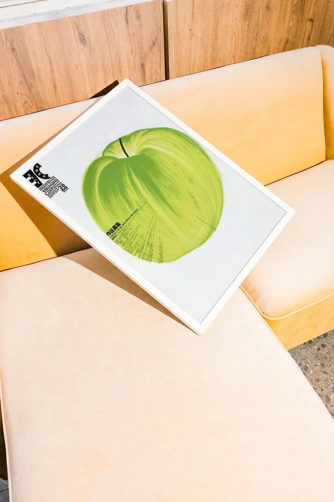 Green Apple - sofajaune