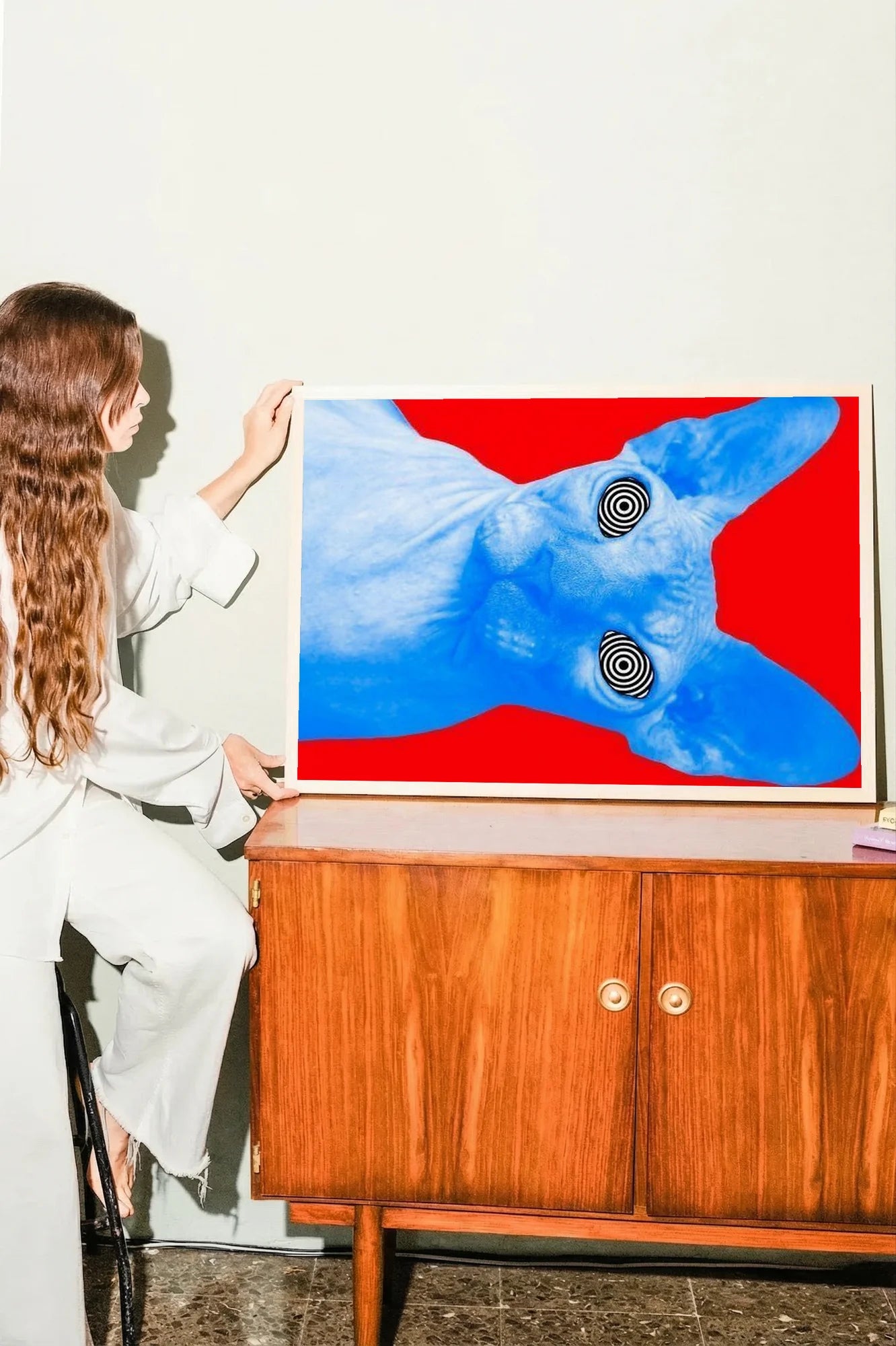 Red Spirals of Blue - onashelf
