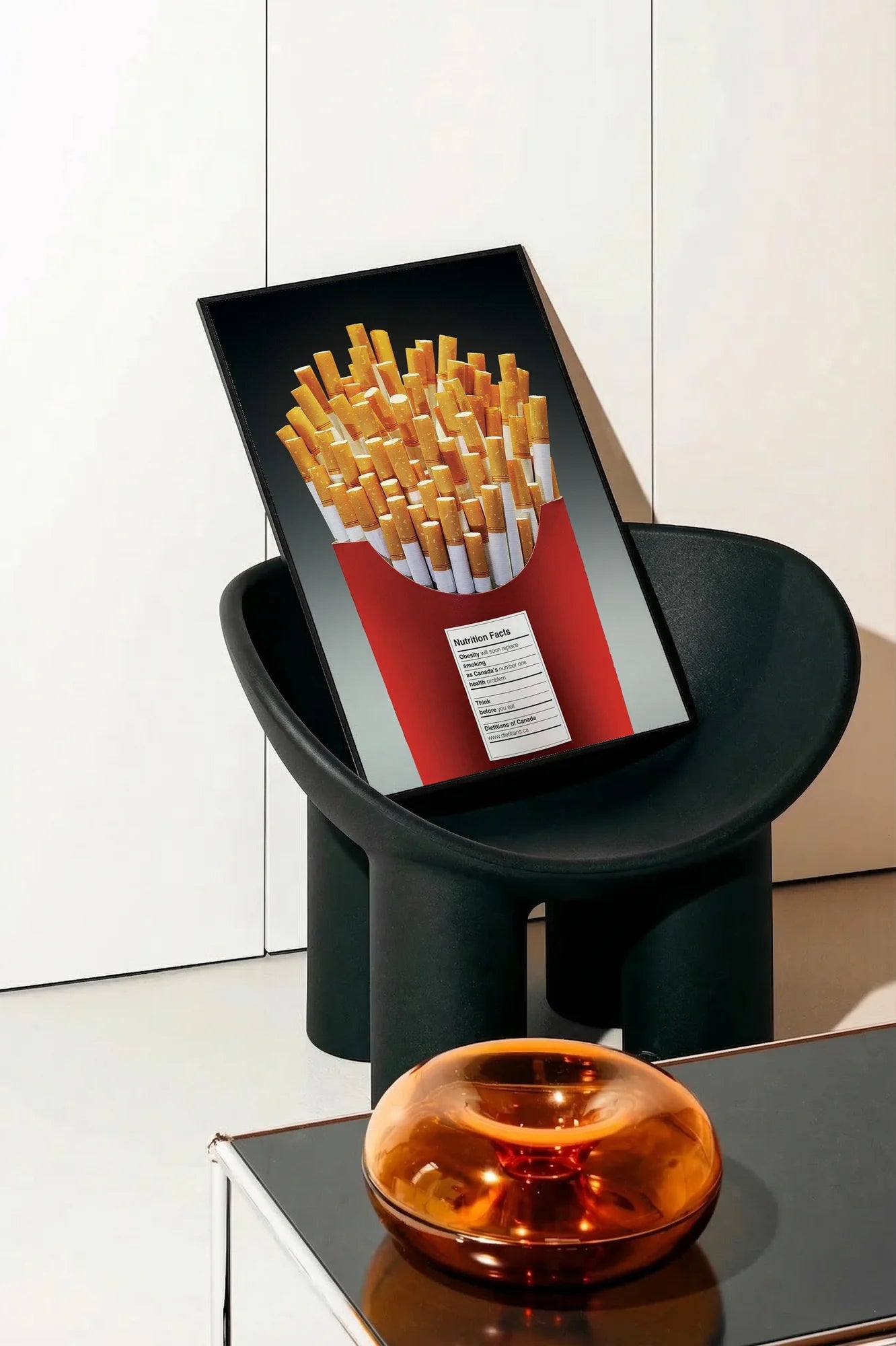 Red Container Smoke - onchair