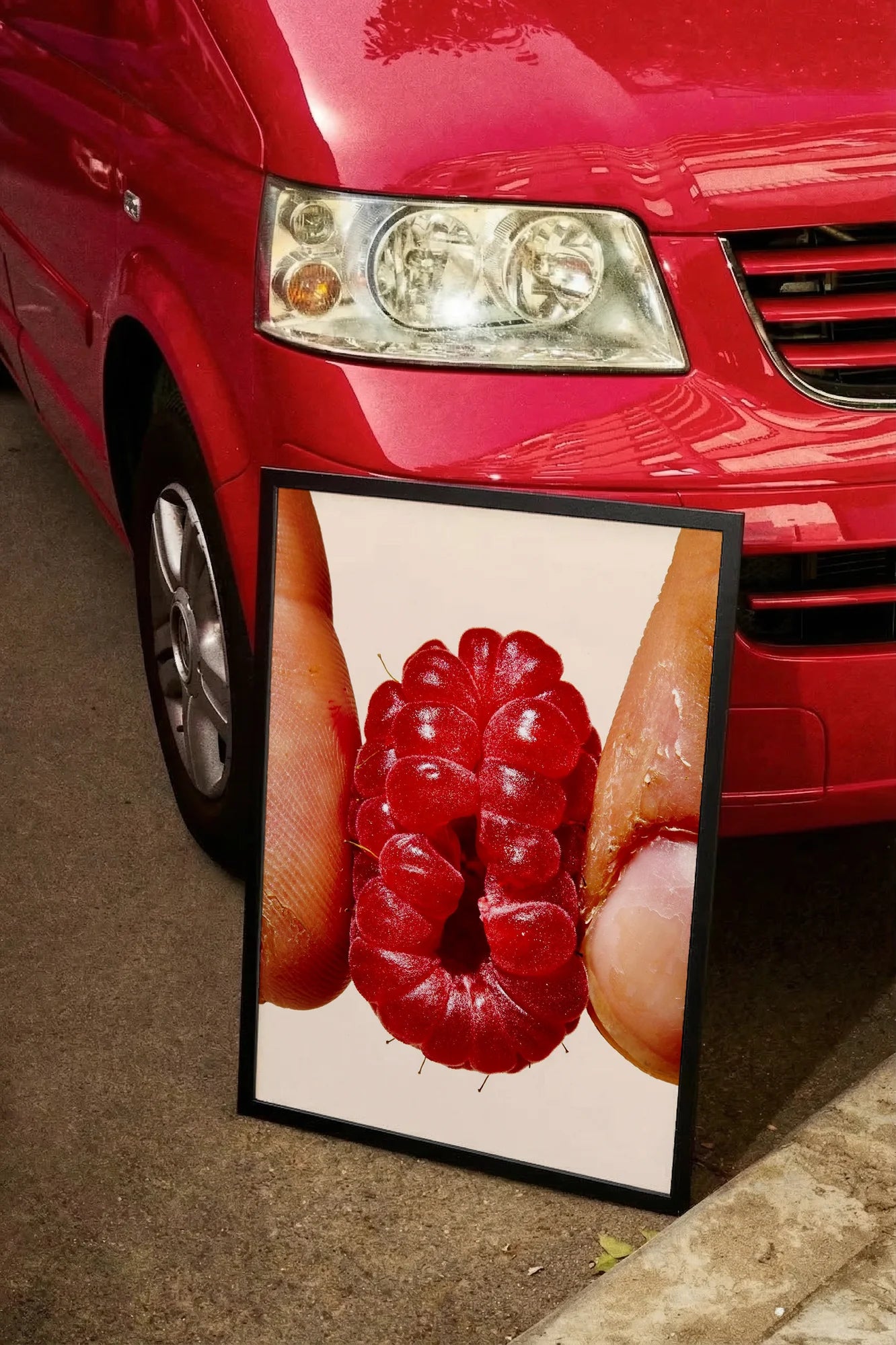 Red Fingers - carmockup