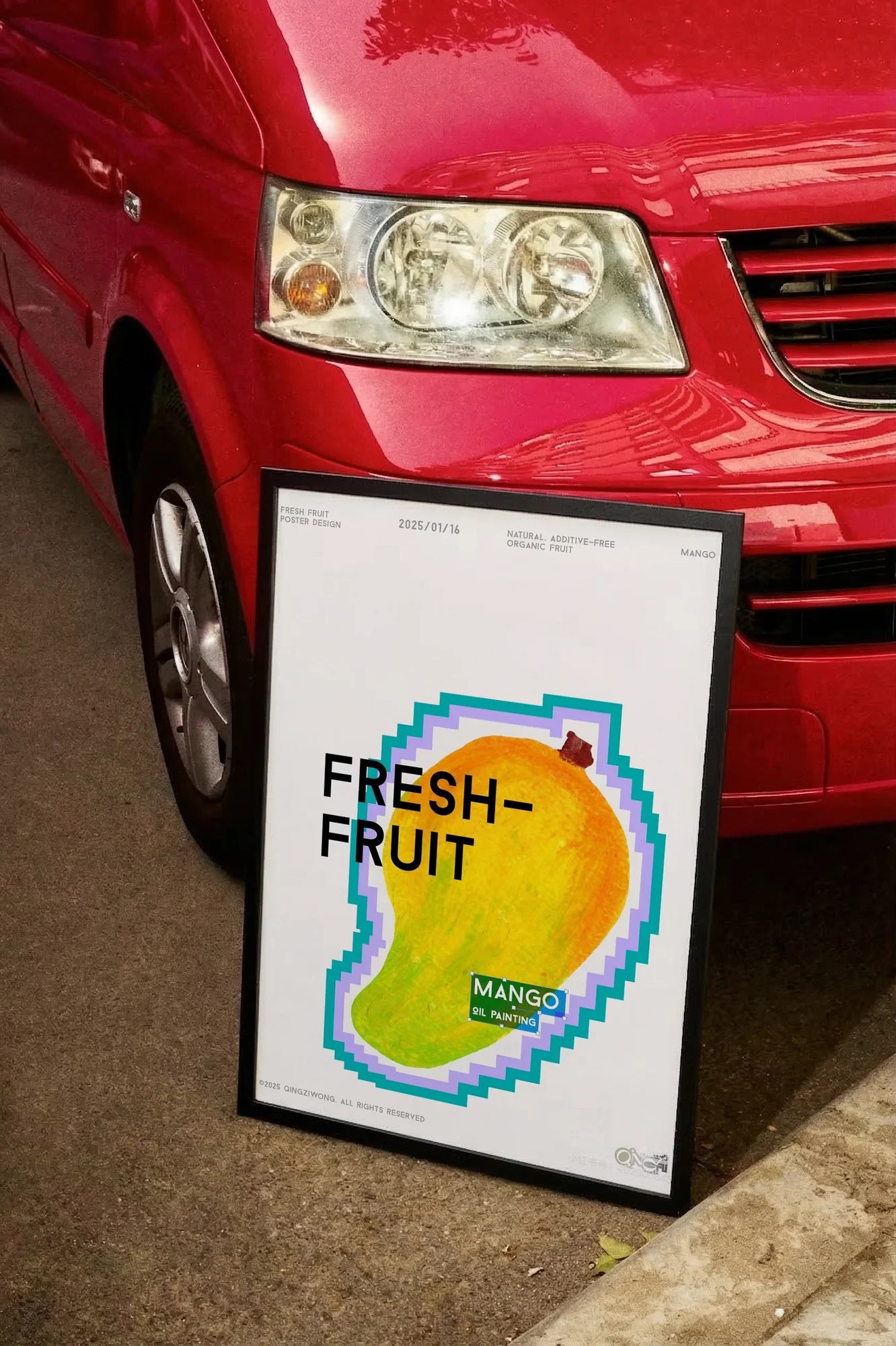 Pixel Sweet - carmockup