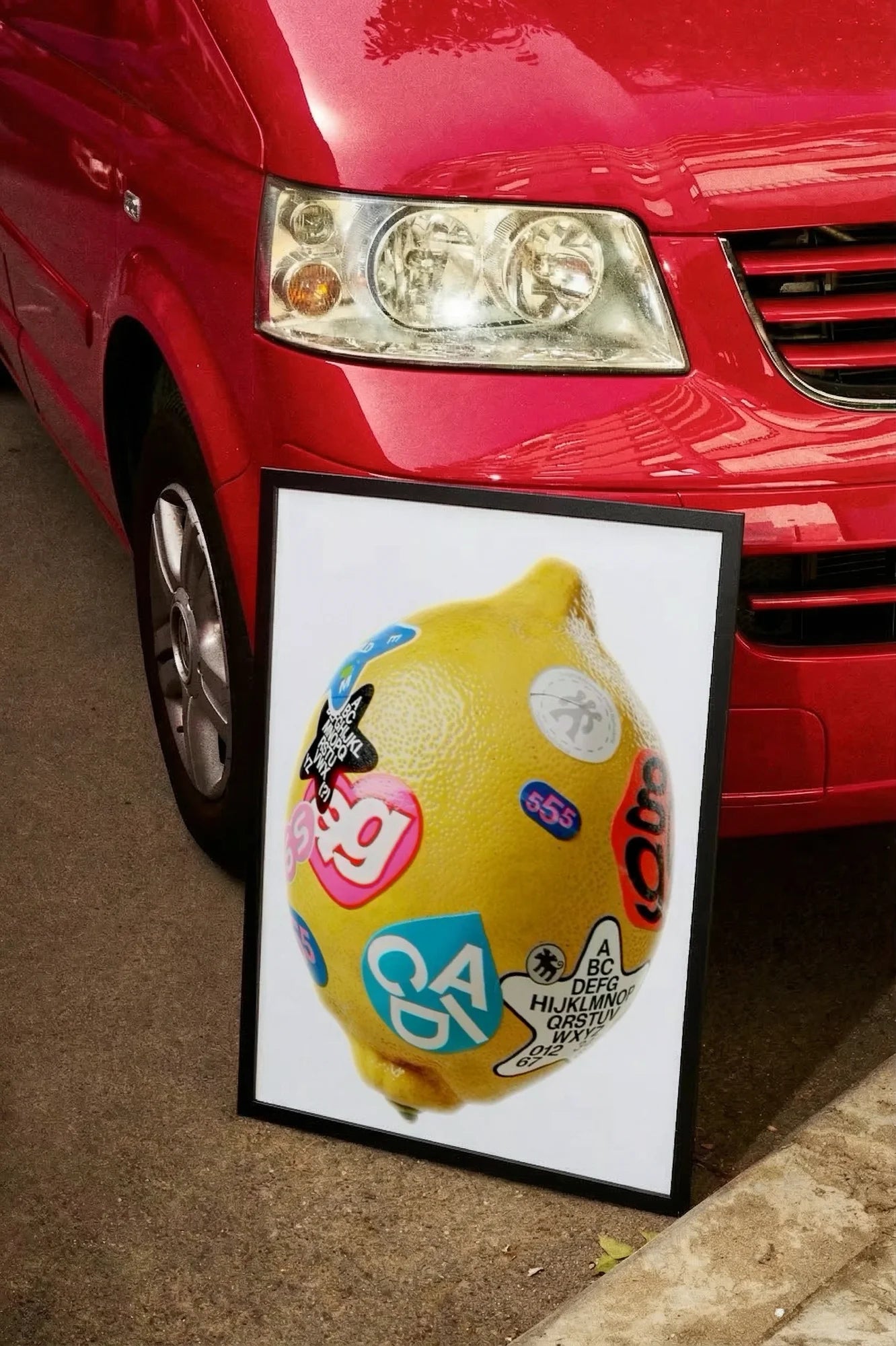 Lemon of Strokes - carmockup