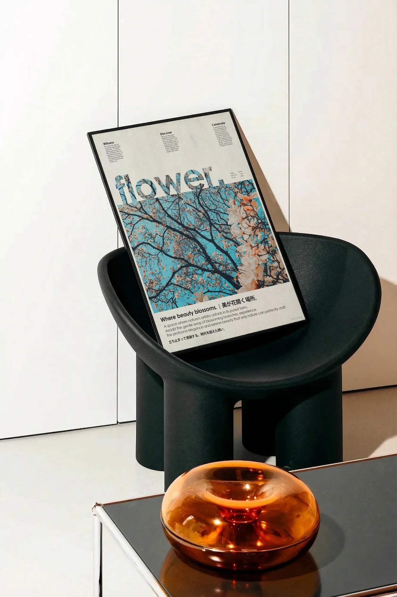 Blue Bloom - onchair