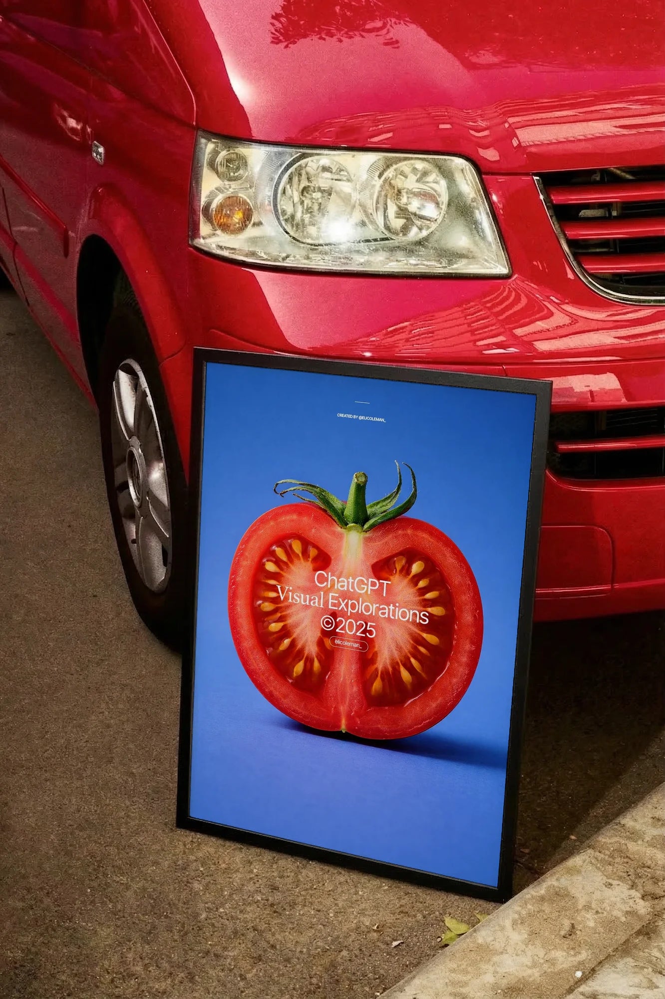 Fresh Crimson - carmockup