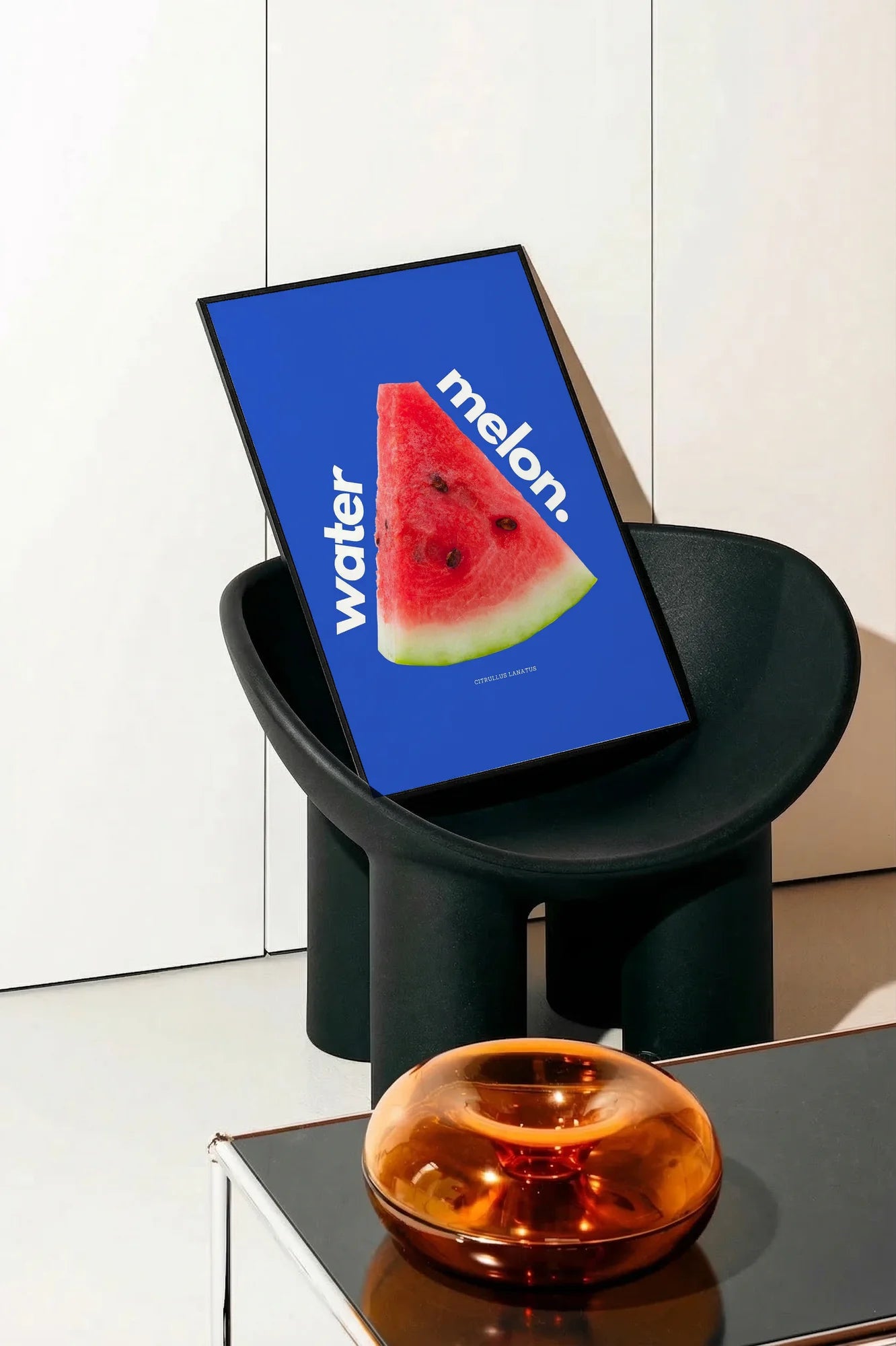 Vibrant Red Watermelon - onchair