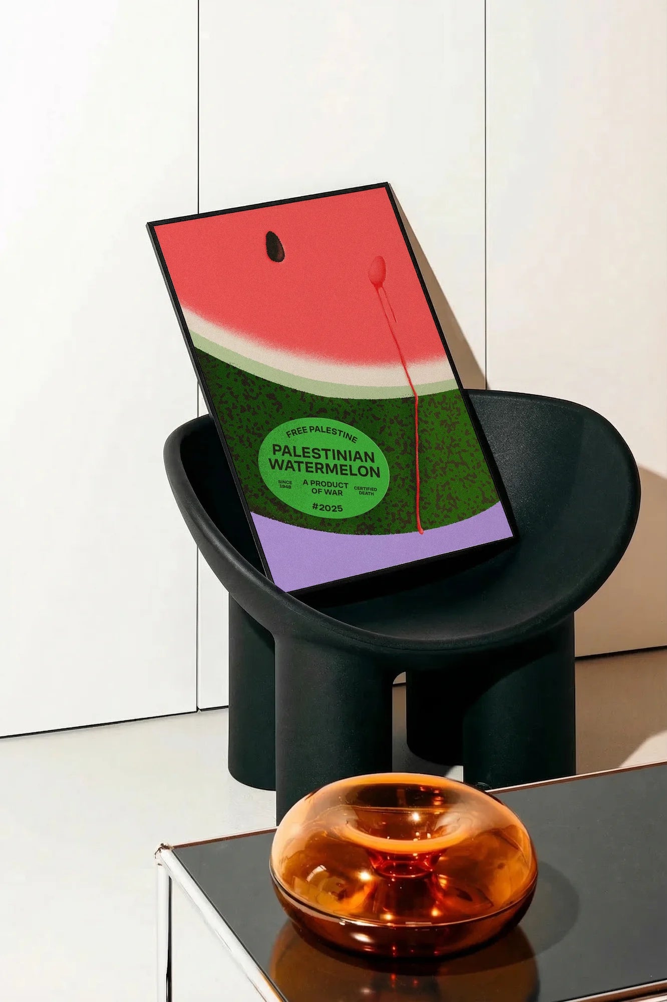 Pink Fruit of Conflict - onchair