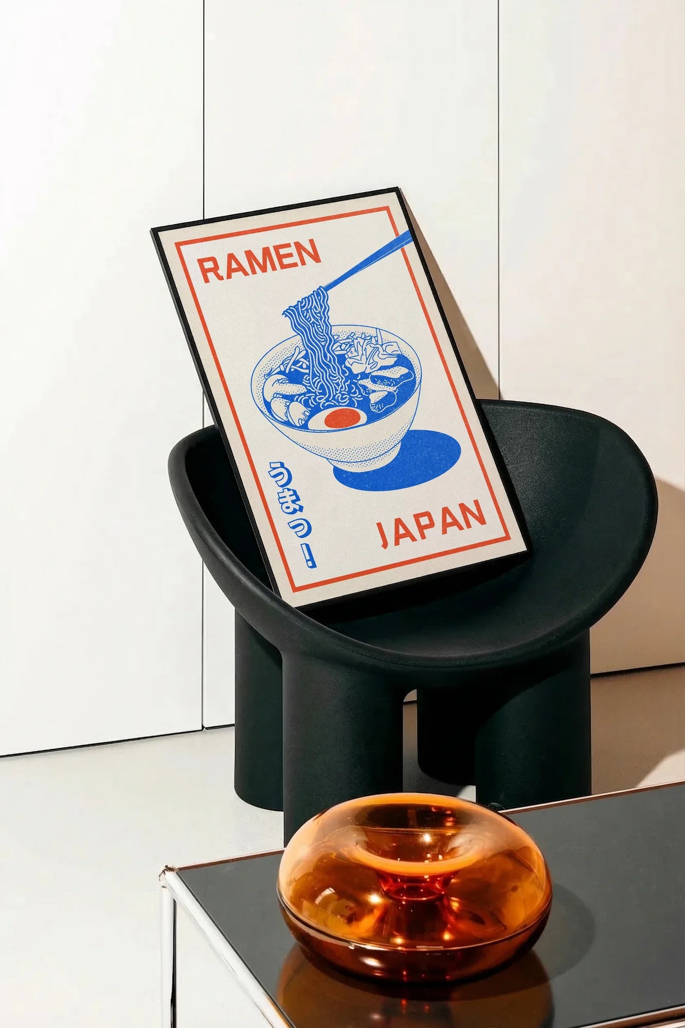 Ramen's Quiet Joy - onchair