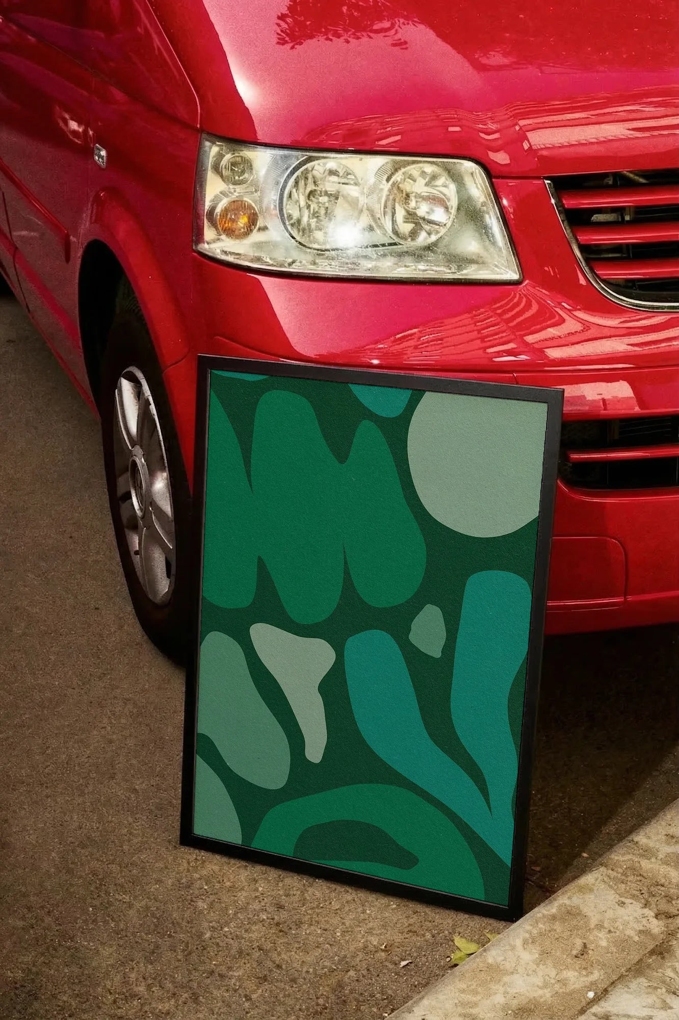 Green Serenity - carmockup