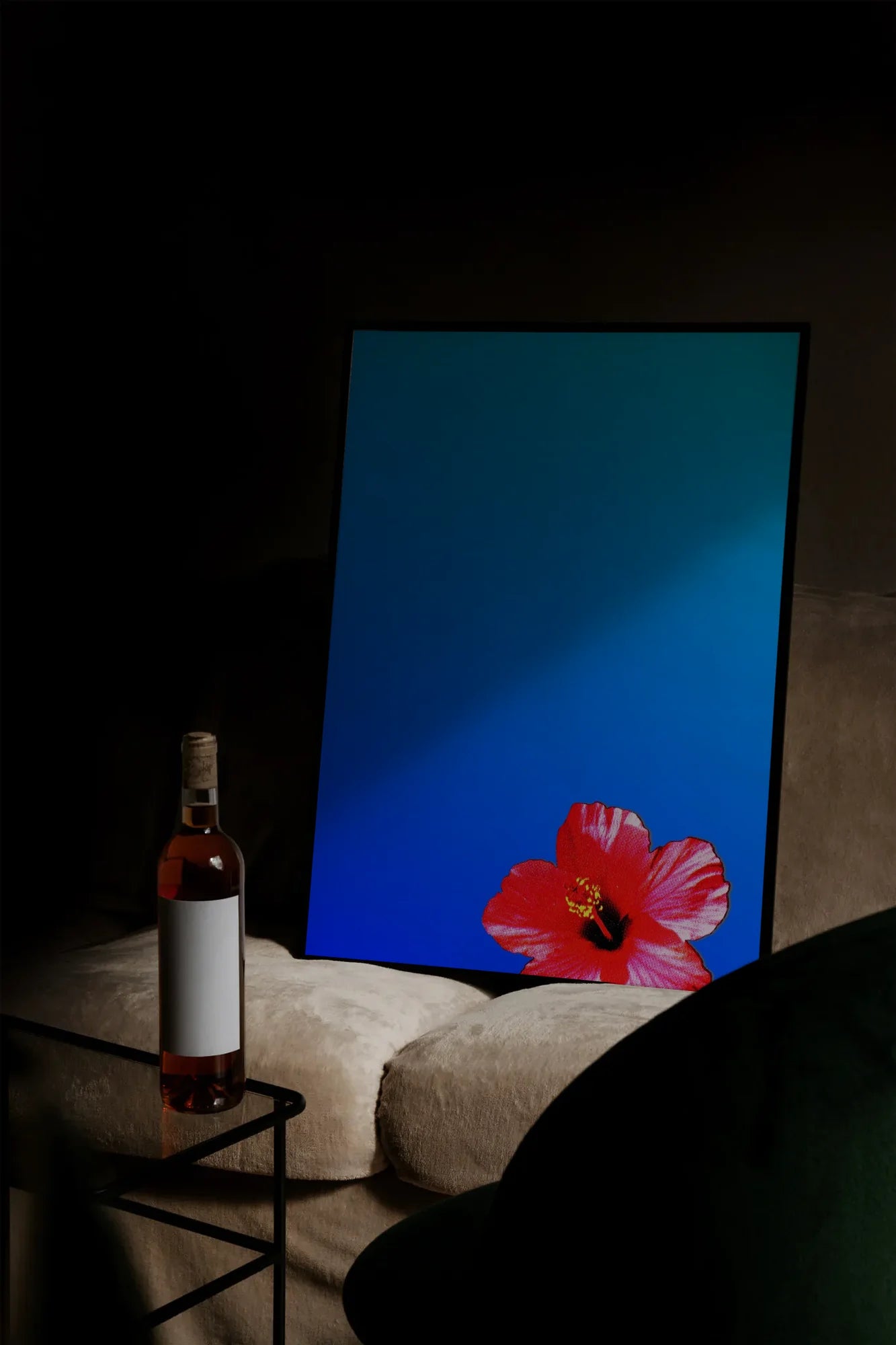 Red Bloom Rising - mockupsofa-dark