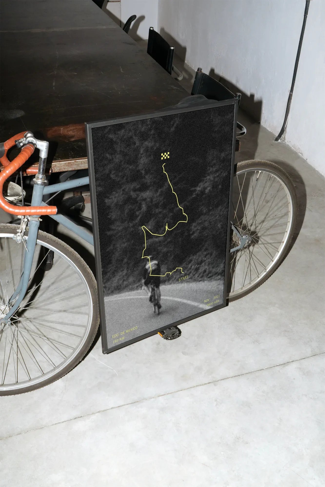 Cyclist's Path - mockup-velo