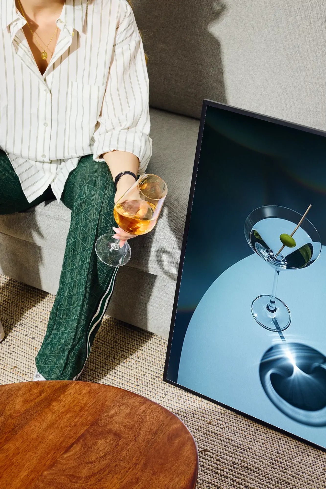 Eternal Glass - drinkglass-sofa
