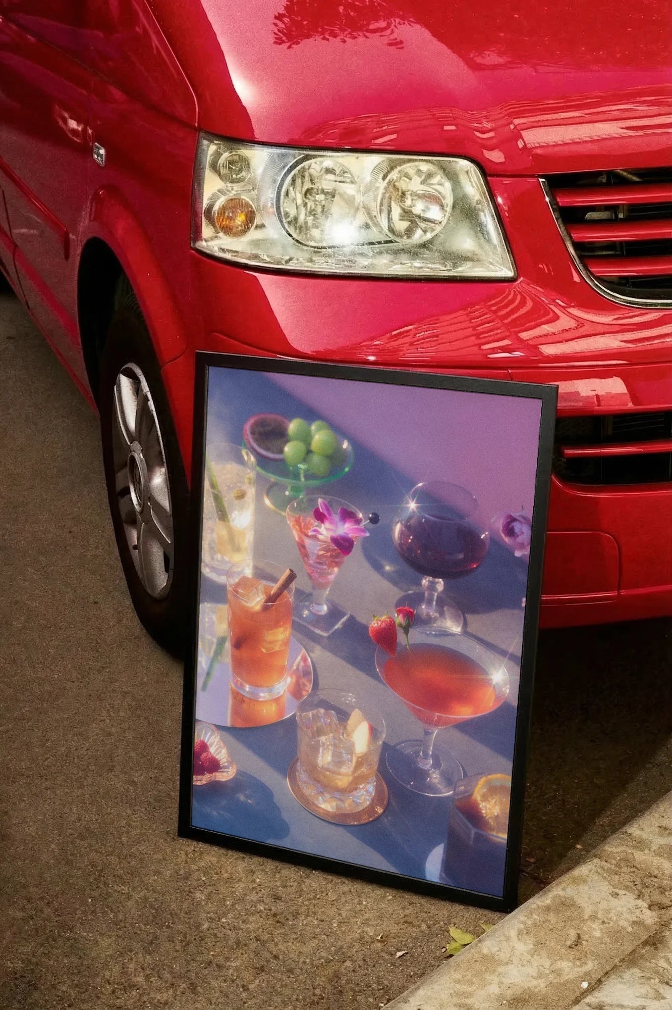 Gin & Berry Glow - carmockup