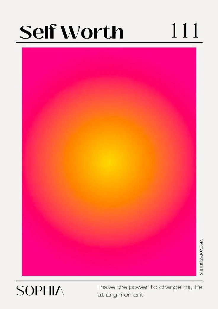Une sphère dégradée vibrante passe du rose doux à l'ambre chaud sur une toile d'un blanc éclatant, encadrée par une typographie audacieuse. Un chef-d'œuvre numérique moderne évoquant l'espoir et l'énergie.. abstract, minimalist, modern, orange, pink