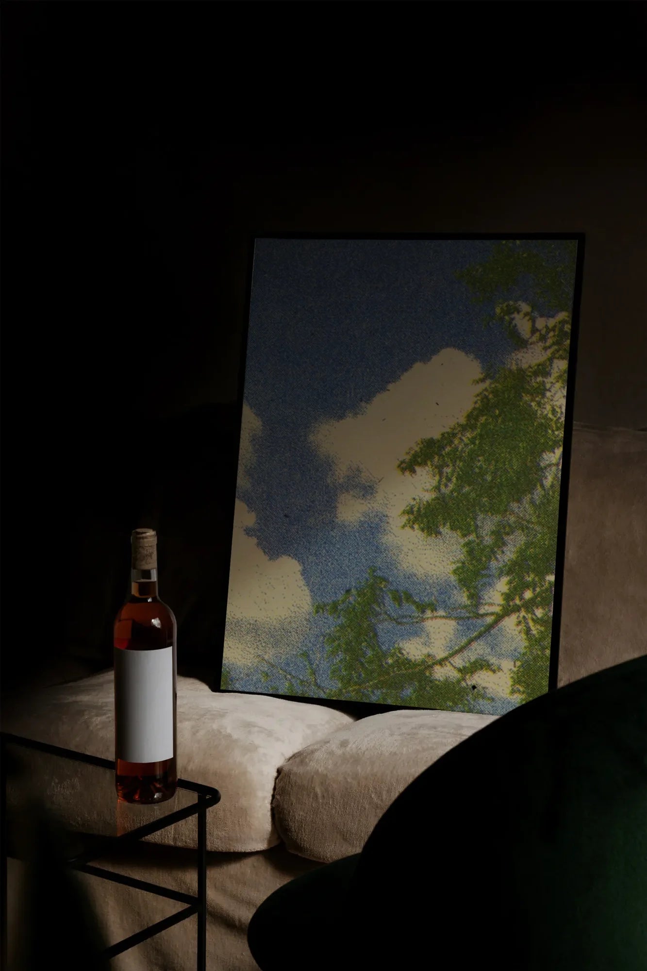 Blue Serenity - mockupsofa-dark