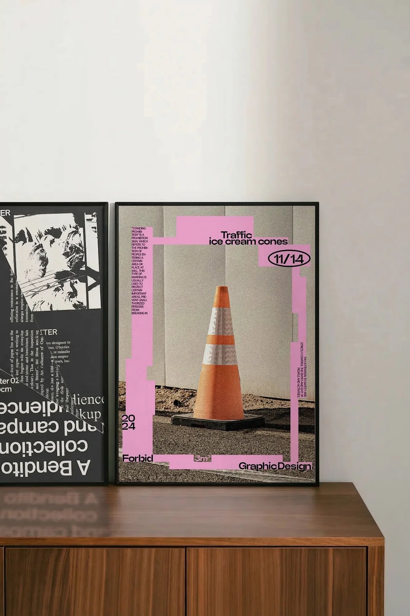 Pink Geometry - shelftwo