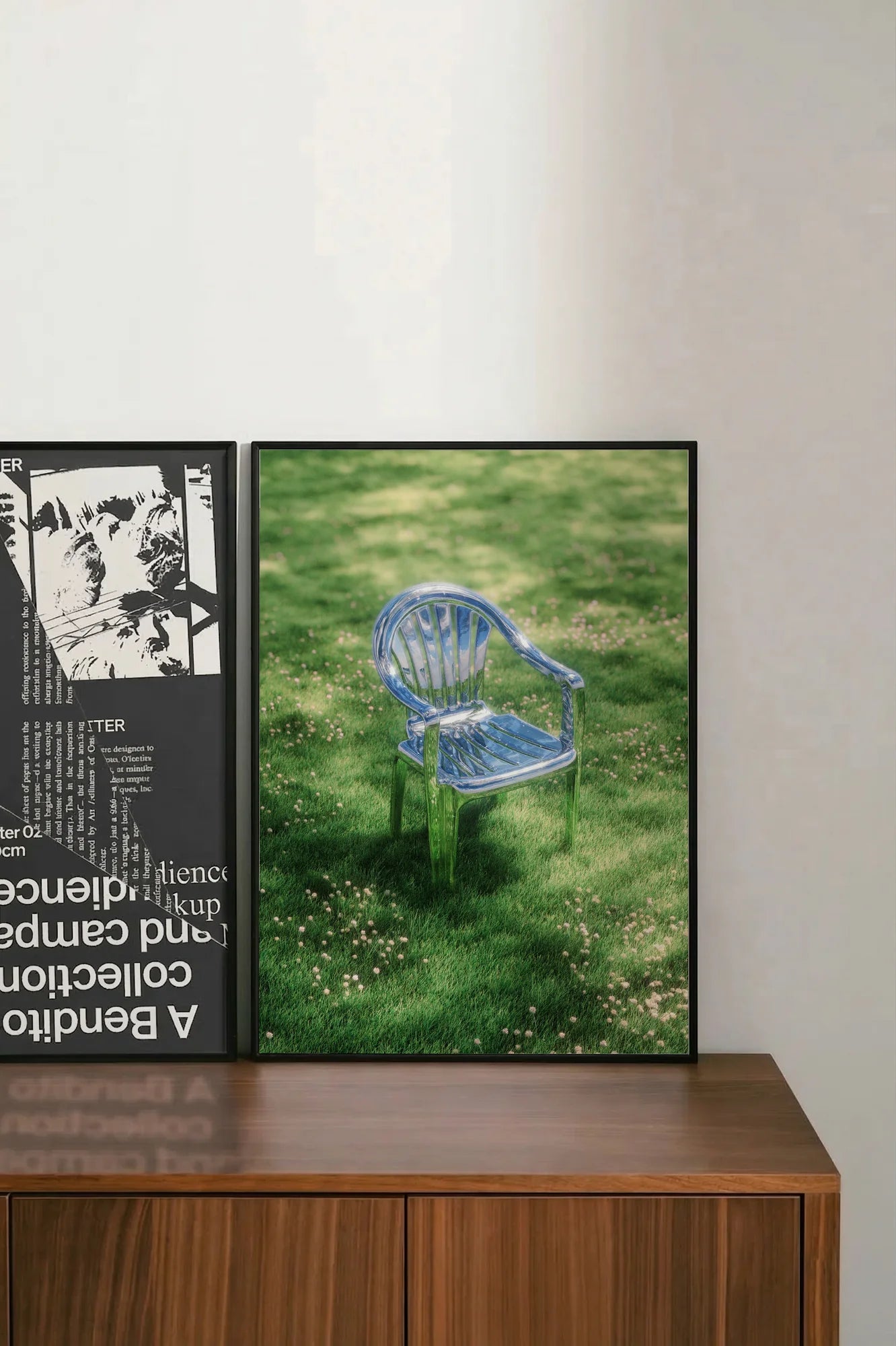 Blue Chair in Sunlight - shelftwo