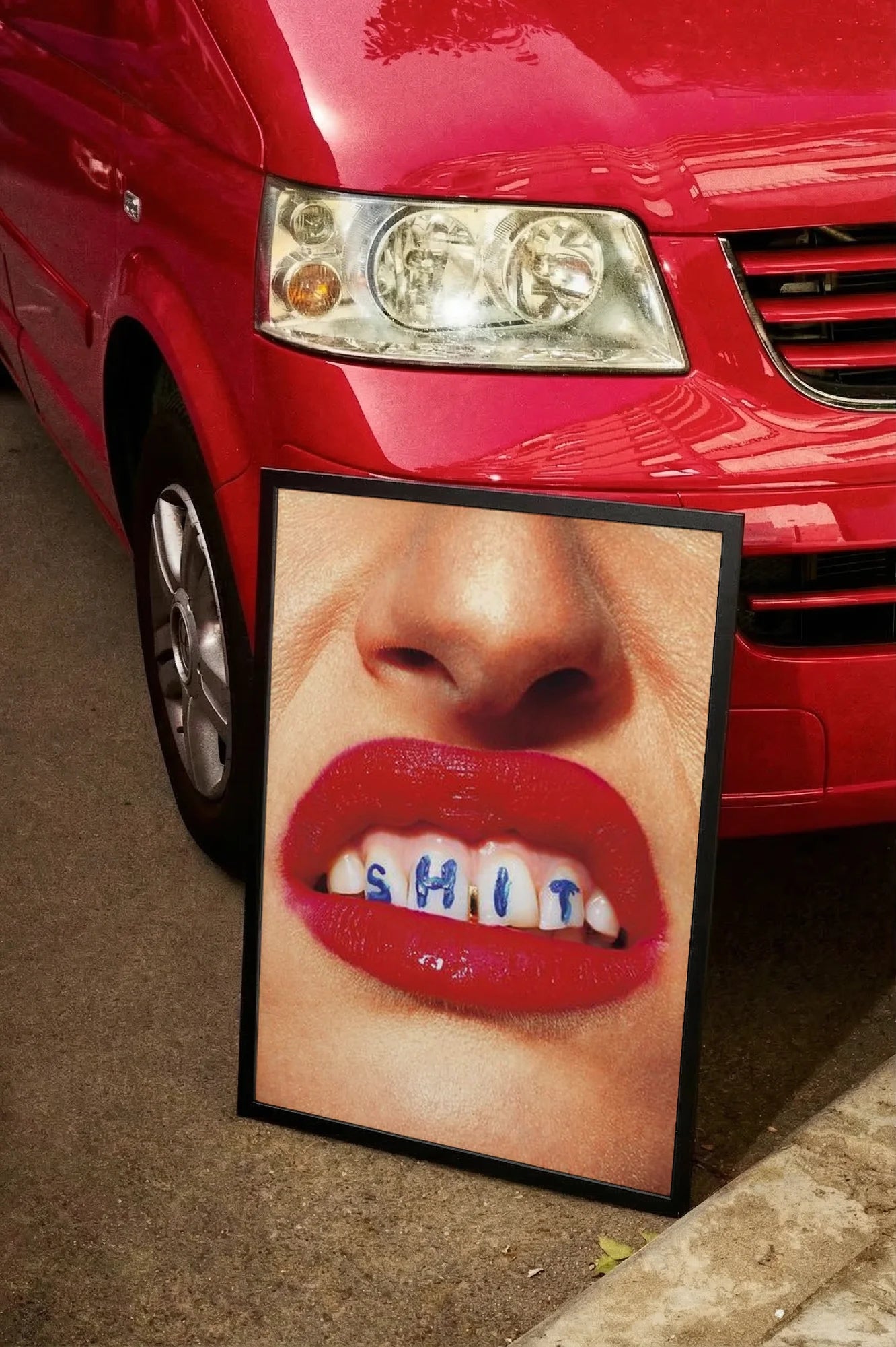 Blue Teeth - carmockup
