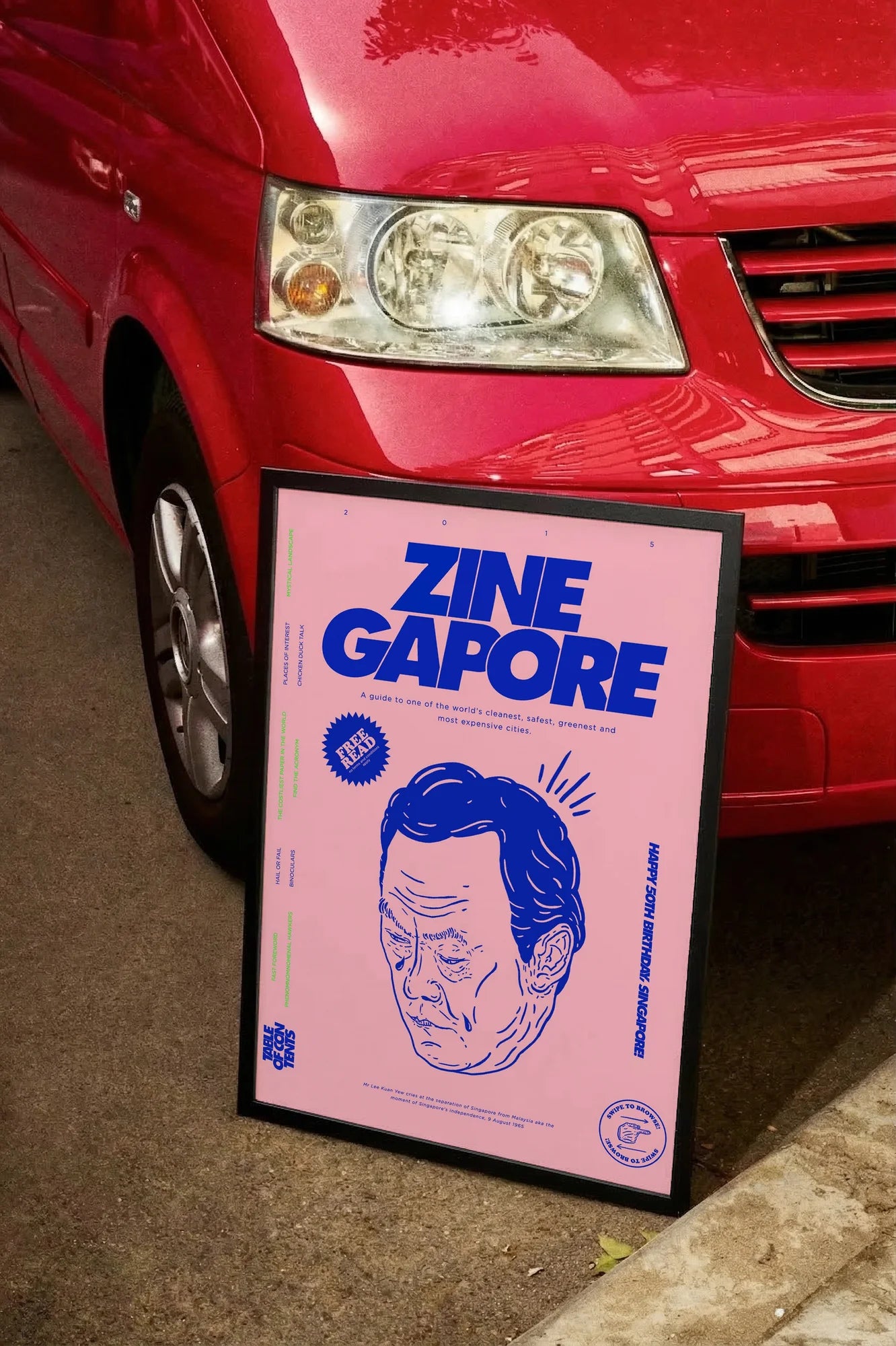 Blue Line Blue Note - carmockup